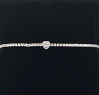 Pulsera Ultima Edizione Mujer tennis in Plata BAO1700-BIANCO - BAO1700-BIANCO